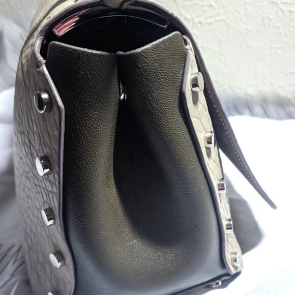 Jimmy Choo Lockett Convertible Shoulder Bag Leather Large - Picture 5 of 16